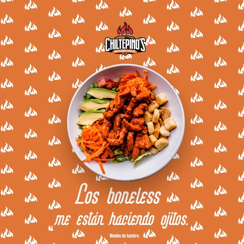 Contenido de producto: boneless