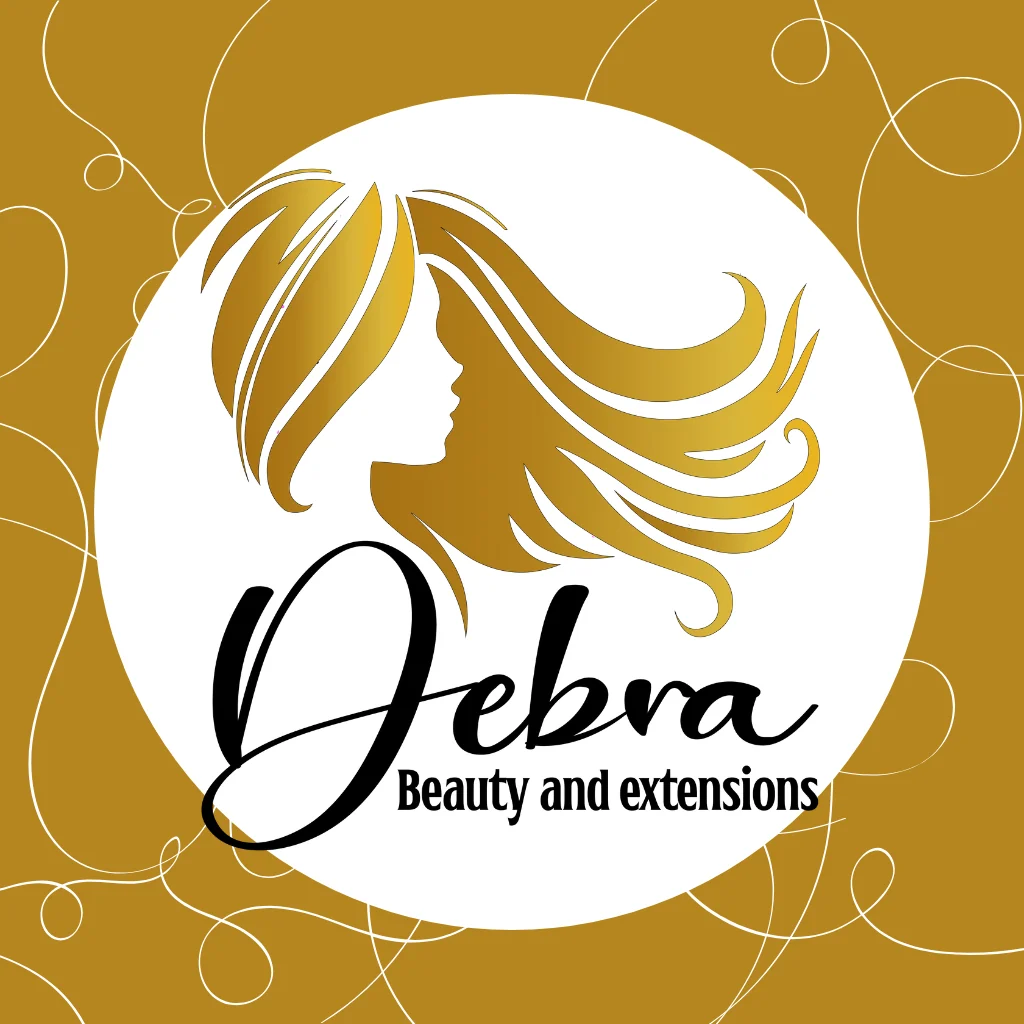 Identidad visual de Debra Beauty and Extensions