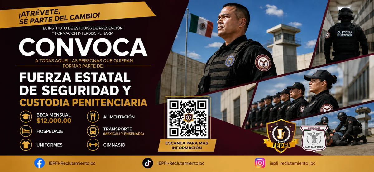 Diseño de convocatoria de custodia penitenciaria
