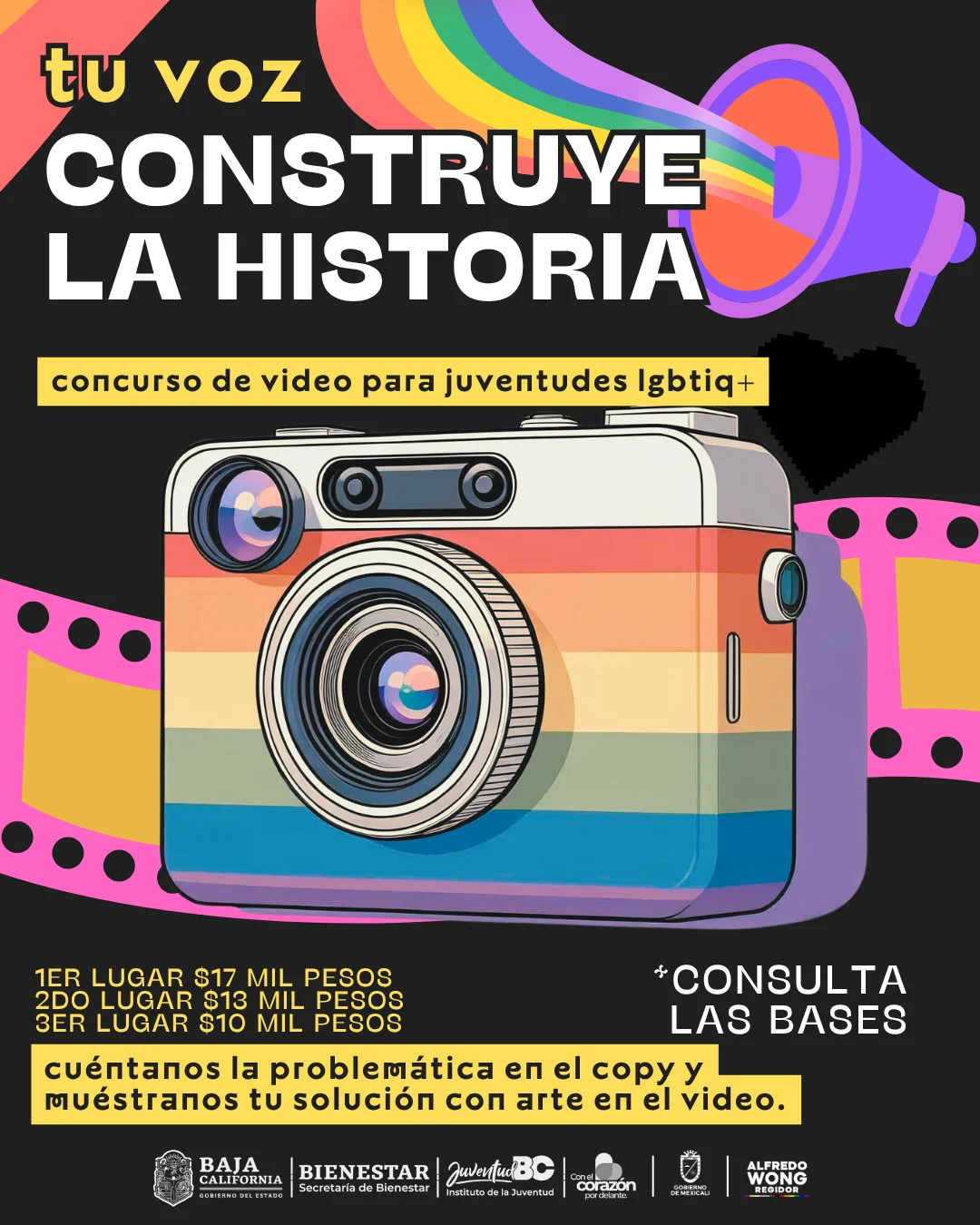 Tu voz construye: Convocatoria del concurso